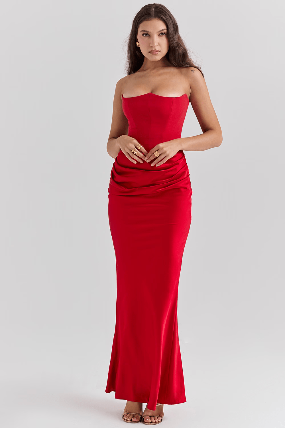 Bella | Elegant Strapless Dress