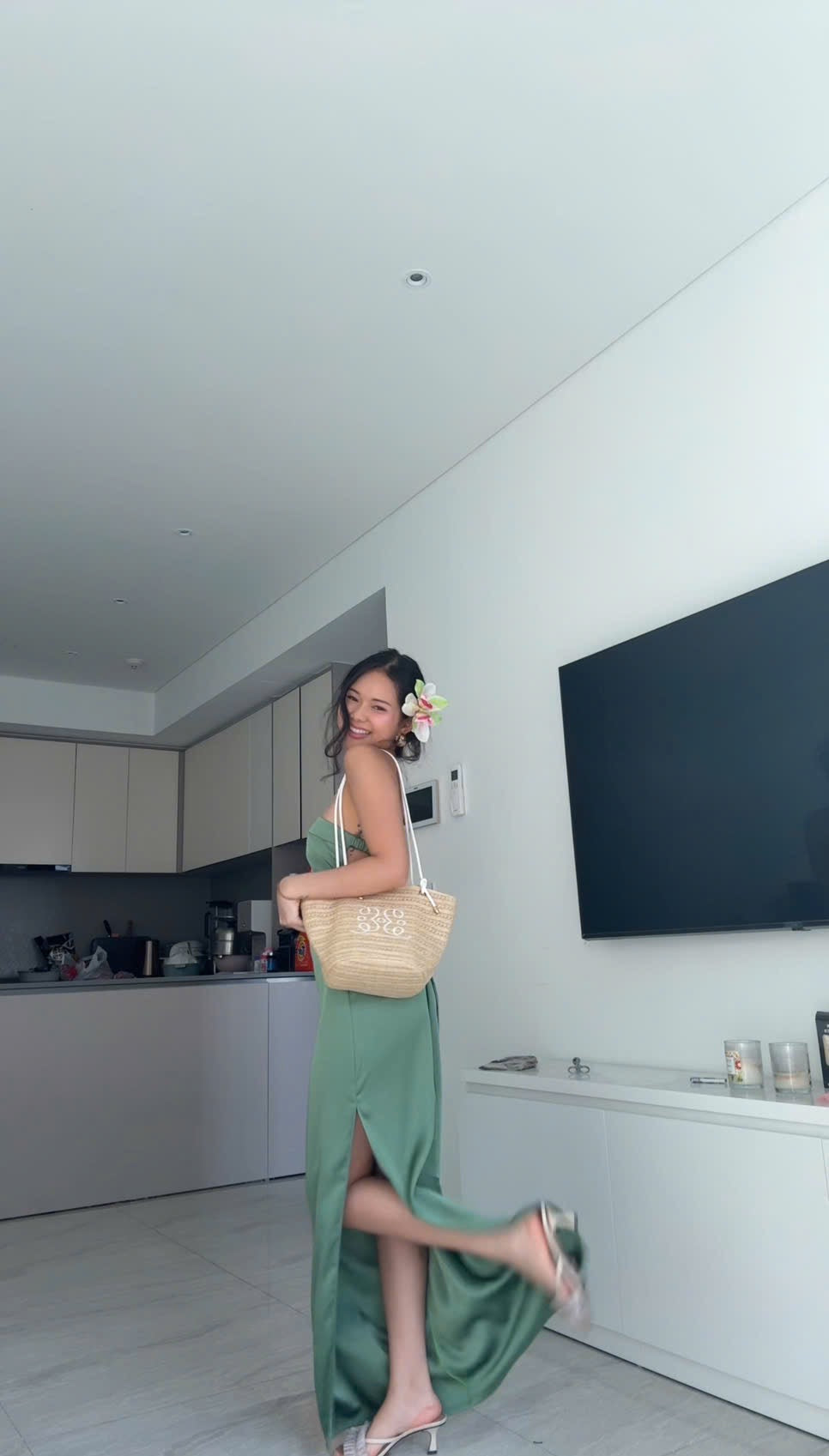 Amelia Maxi Silk Dress