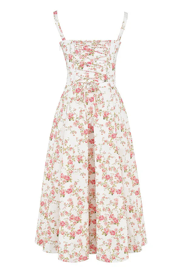 Auksie | Flower Midi dress