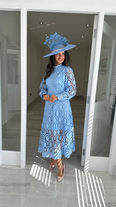 Acia | Long Sleeve Lace Dress