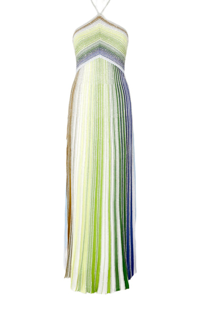 Seren | Striped Sequin Statement Dress