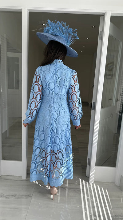 Acia | Long Sleeve Lace Dress