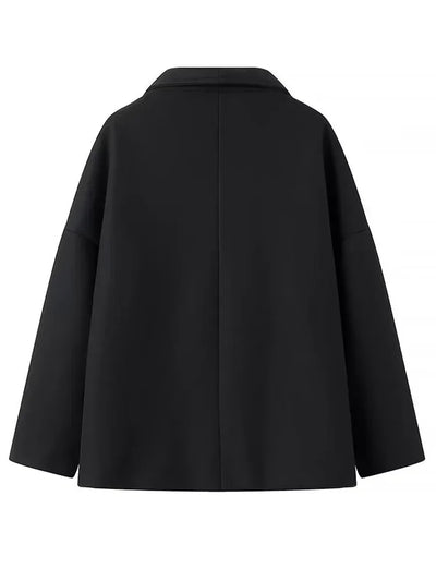 Axie | Black Wool Coat