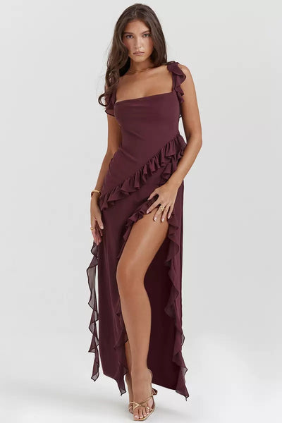 Maisa | Ruffle Maxi Dress