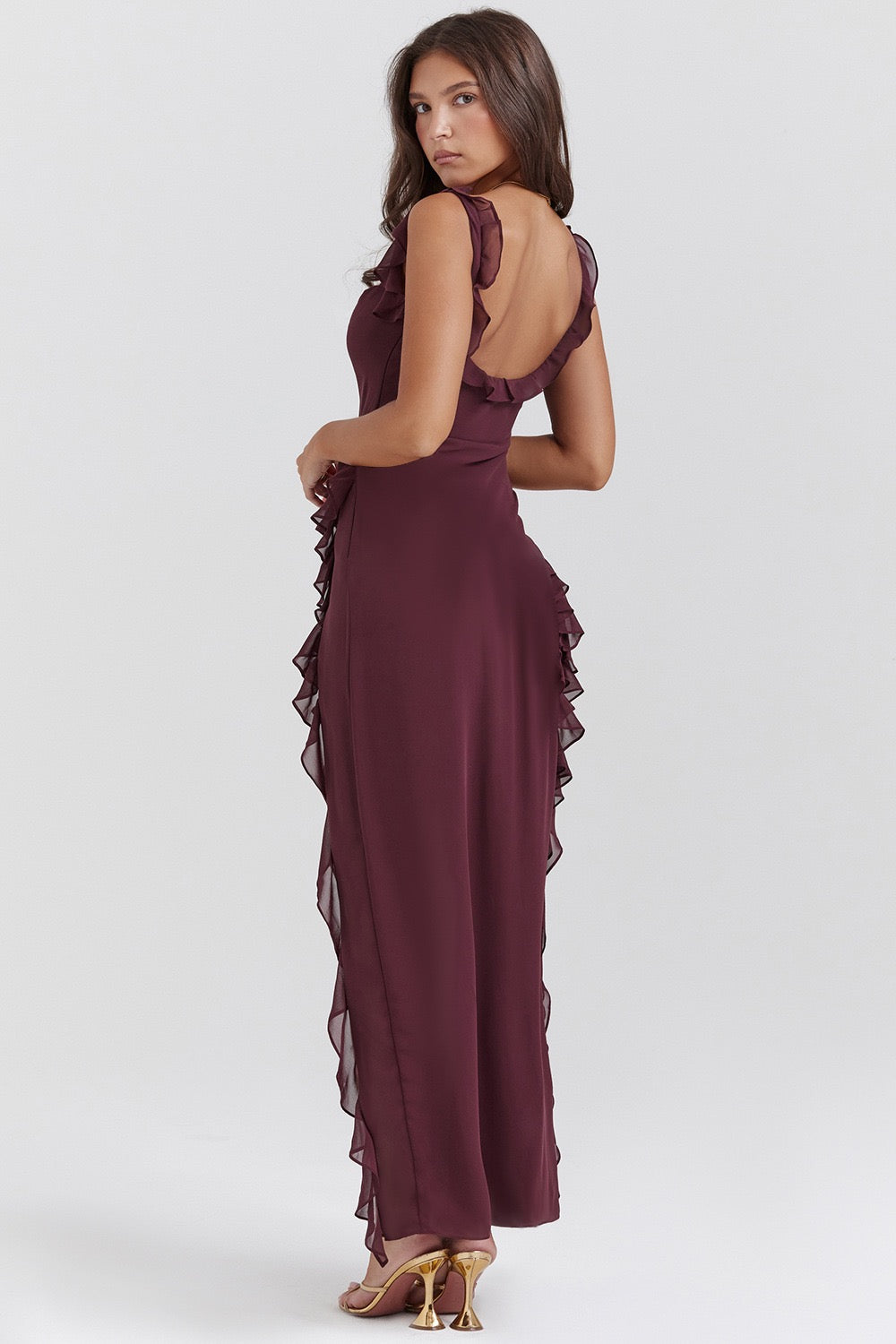 Maisa | Ruffle Maxi Dress